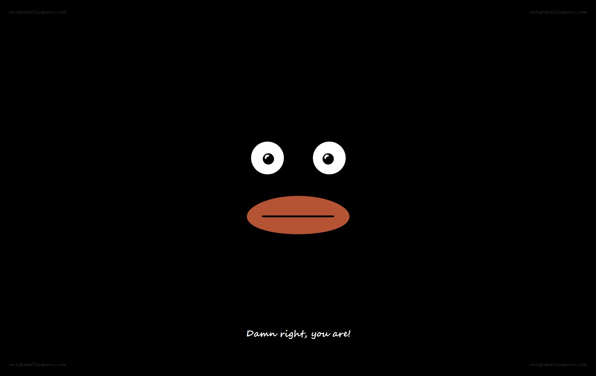simple face with text