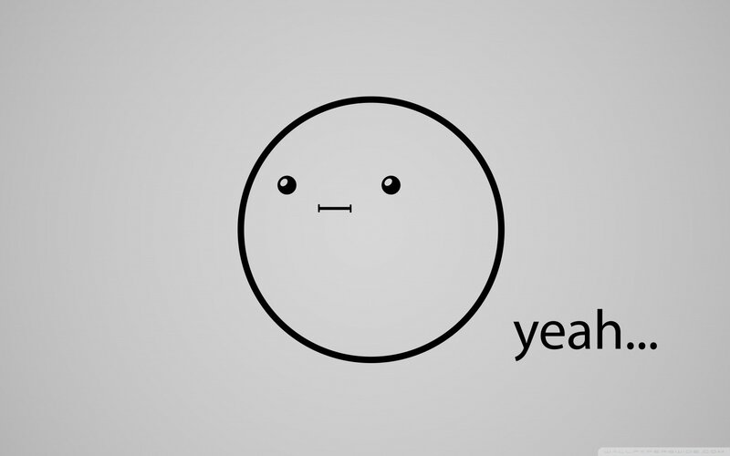 Simple Line Drawing Face