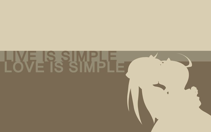 simple love illustration