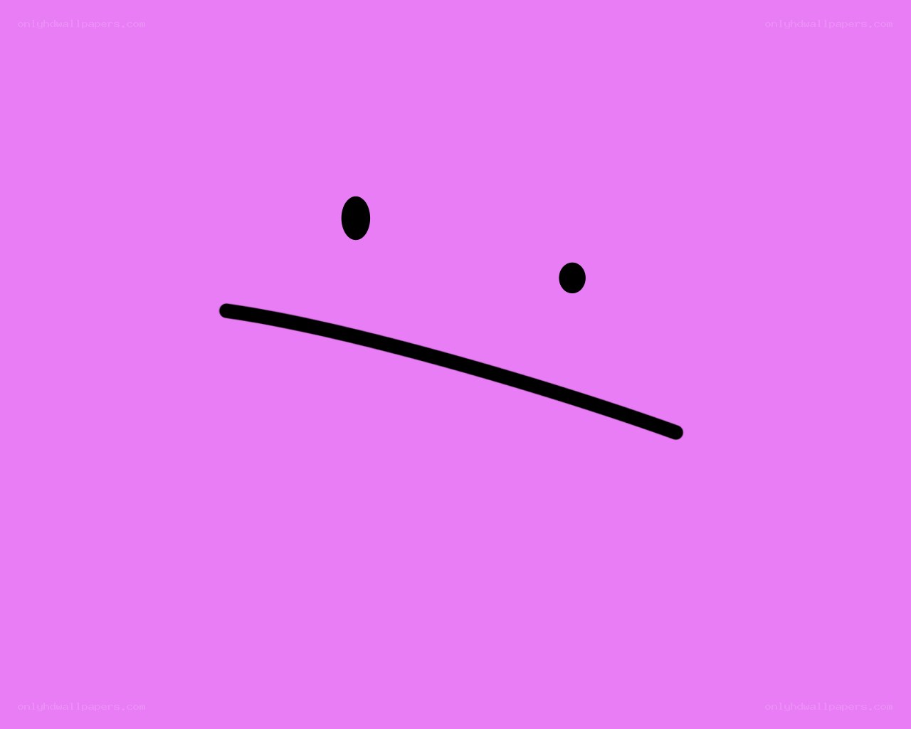 simple sad face icon
