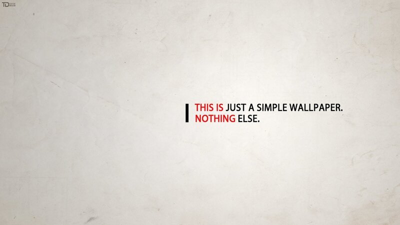 simple wallpaper text