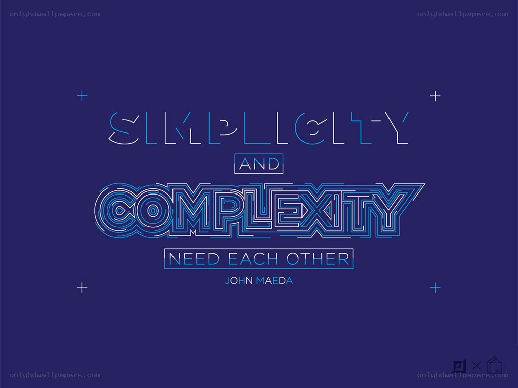 Simplicity and Complexity