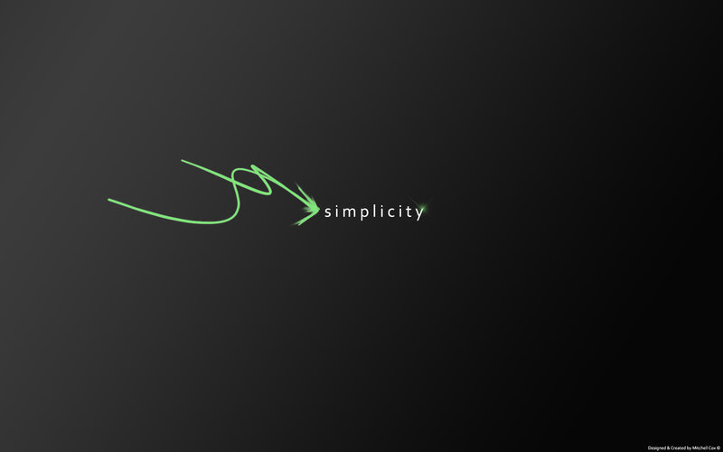 Simplicity concept design
