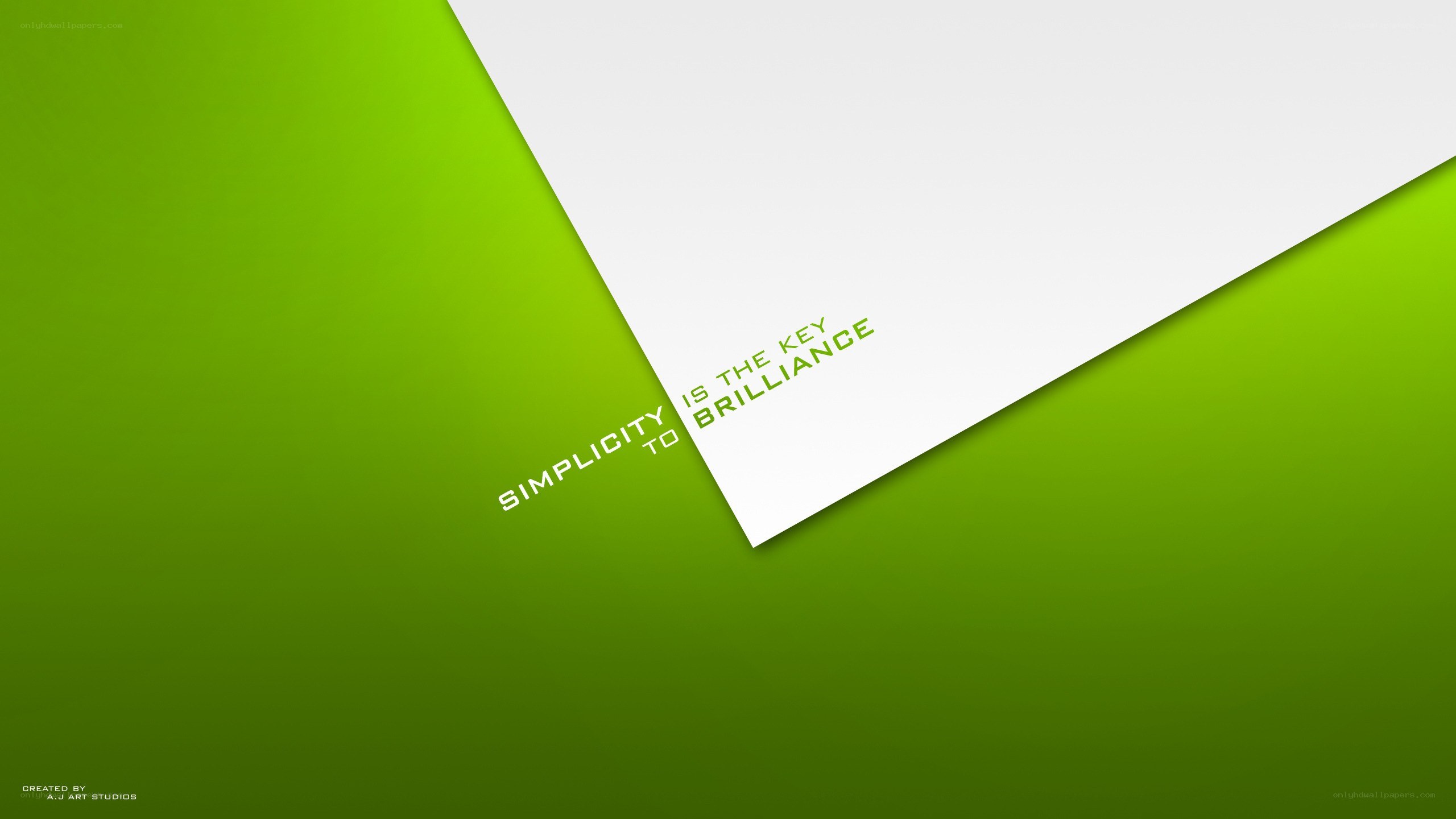 Simplicity is the key to brilliance