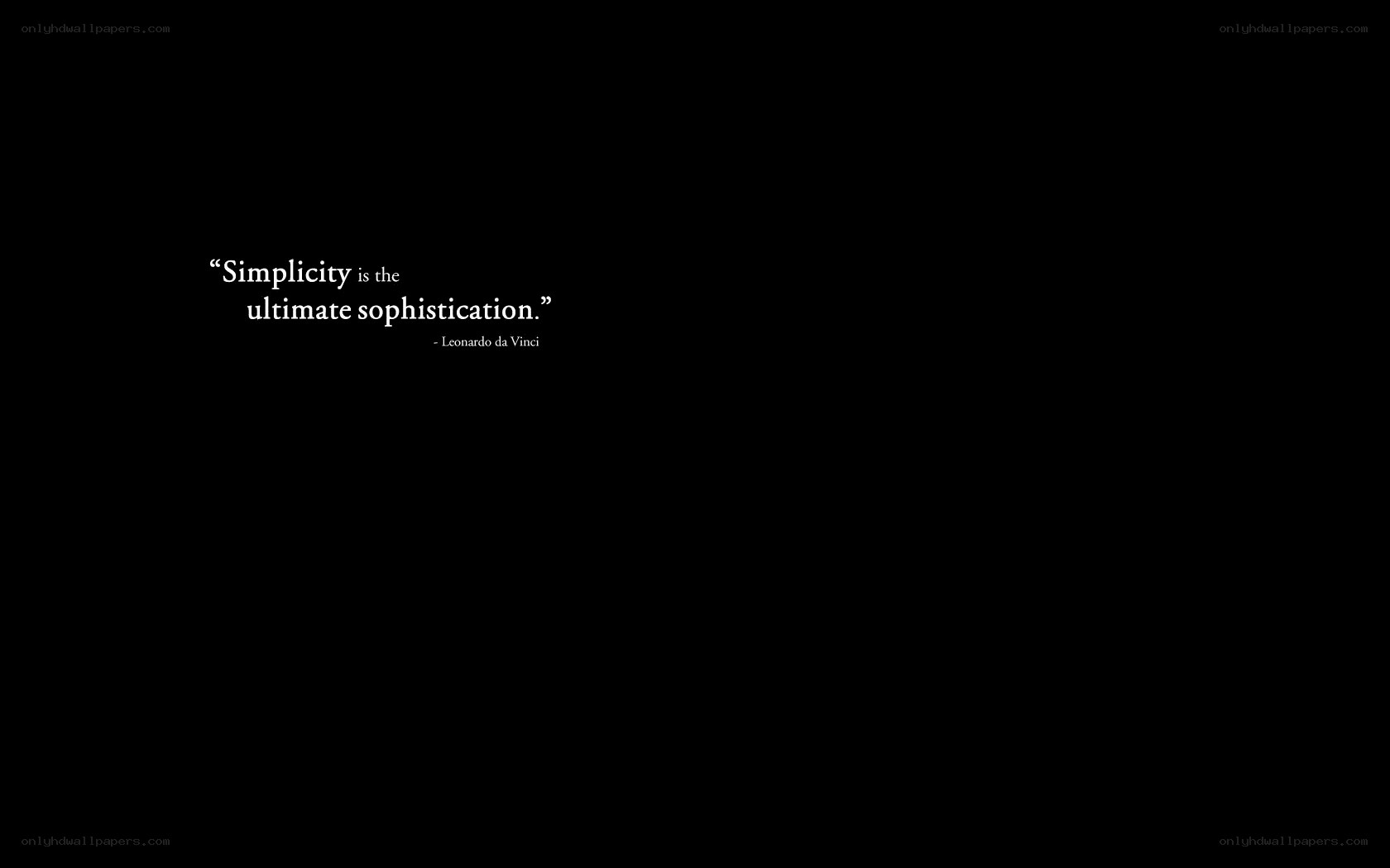 simplicity quote
