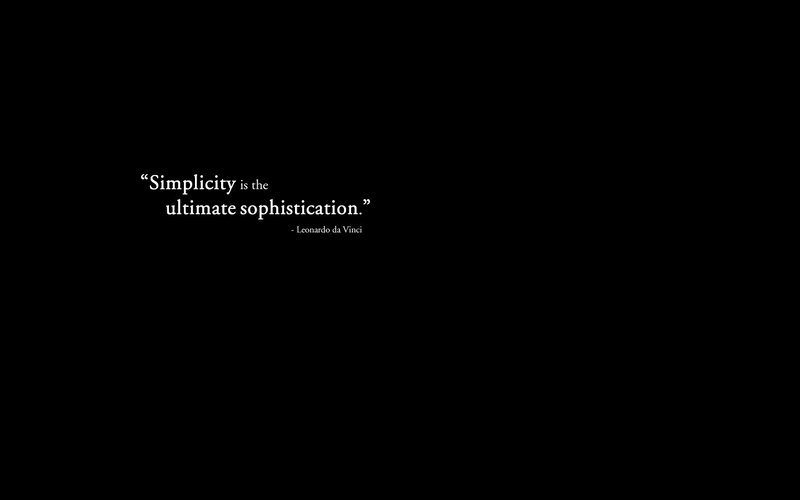 simplicity quote