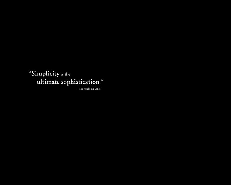 simplicity quote