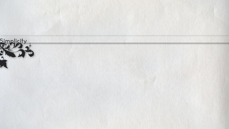 Simplicity text on white background
