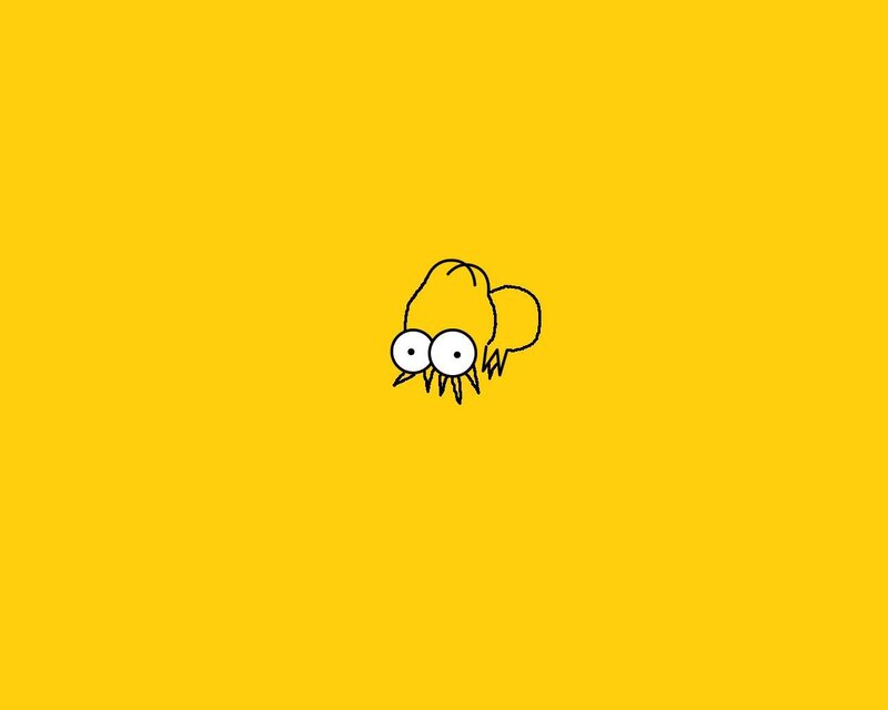 simpson character drawing