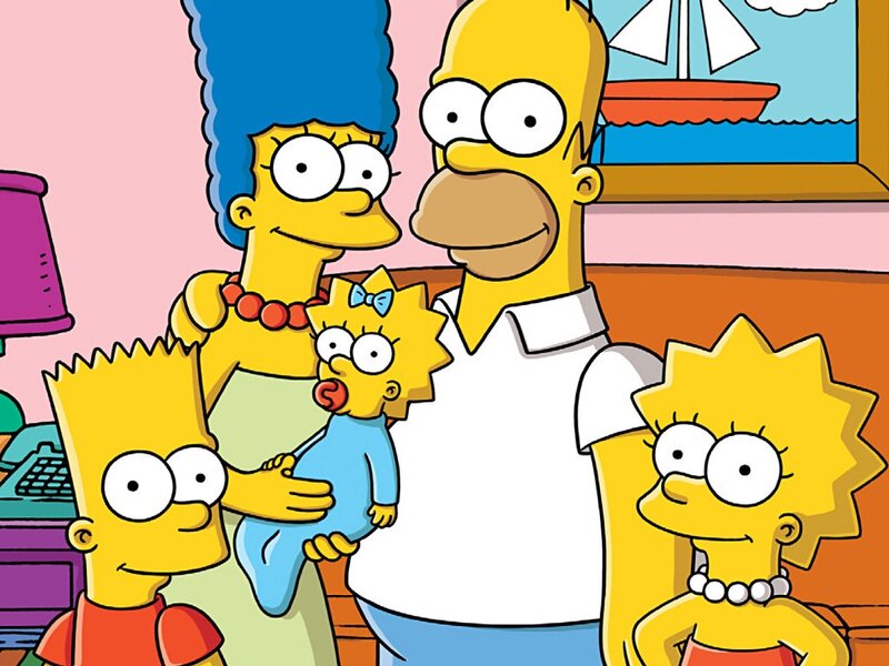 Simpson Family Portrait — Yellow, Neutral