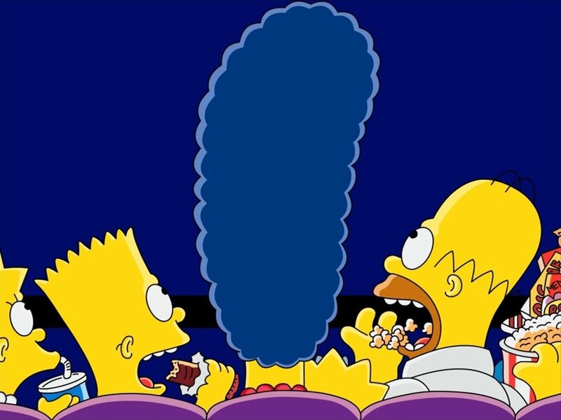 Simpsons at the movies