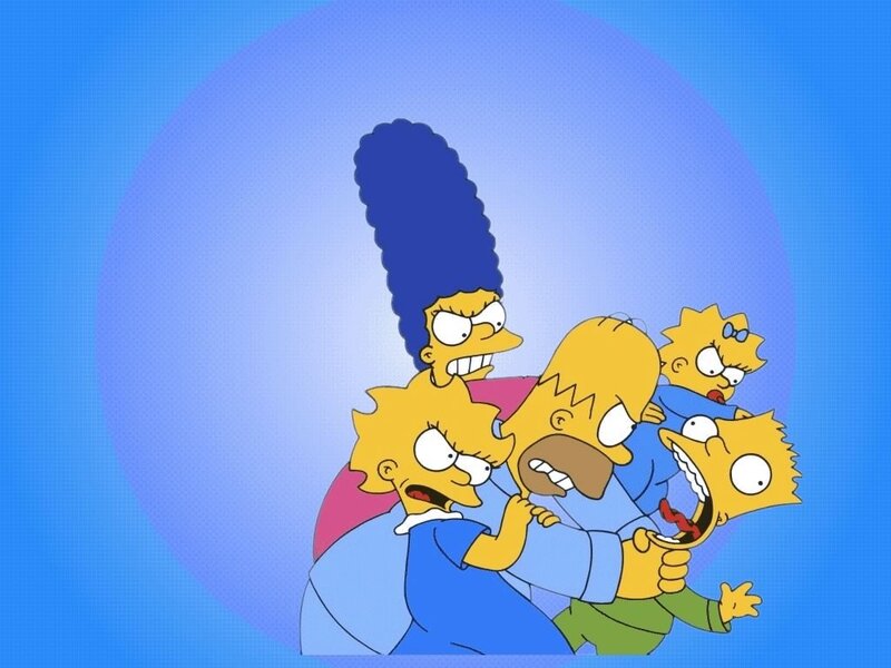 Simpsons family in chaos
