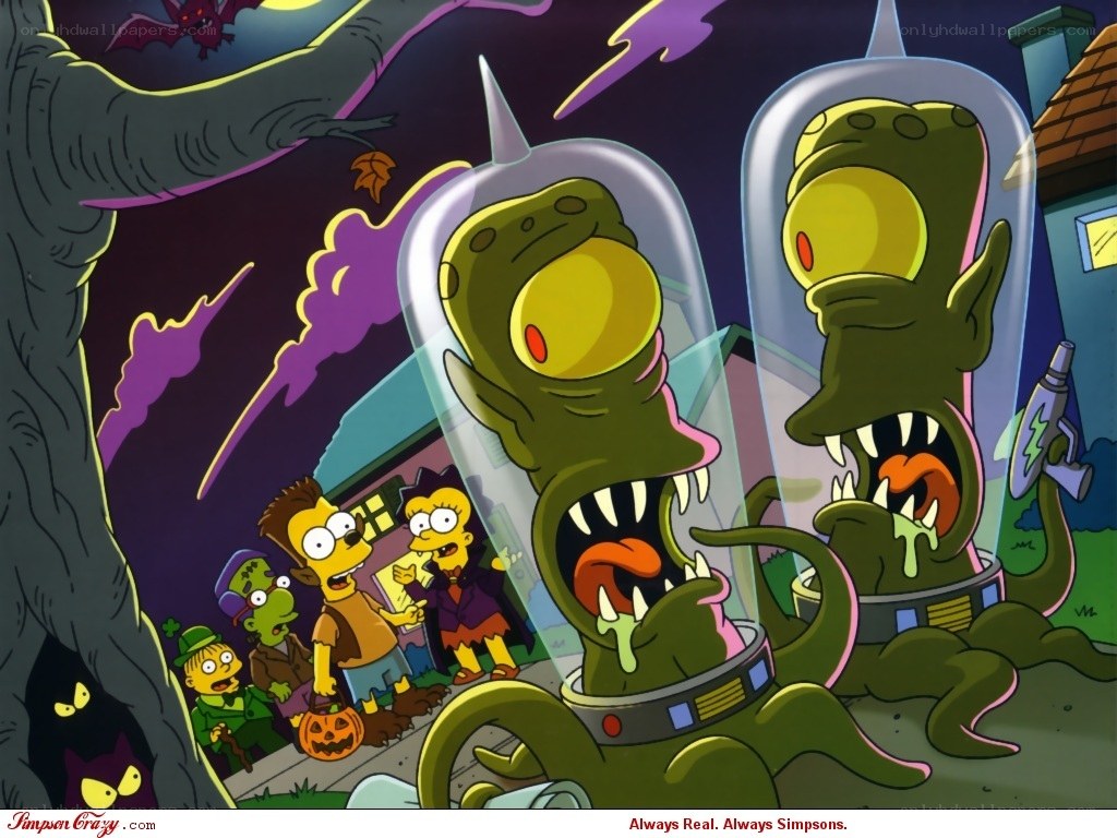 Simpsons Halloween Invasion
