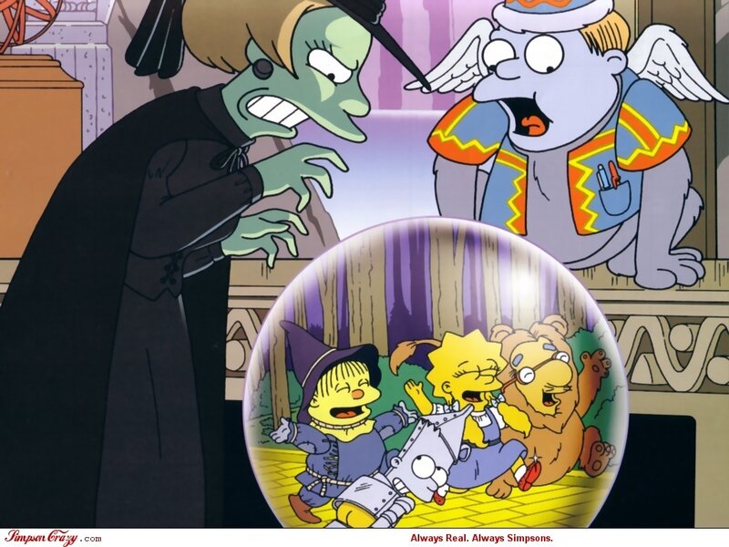 Simpsons in a crystal ball