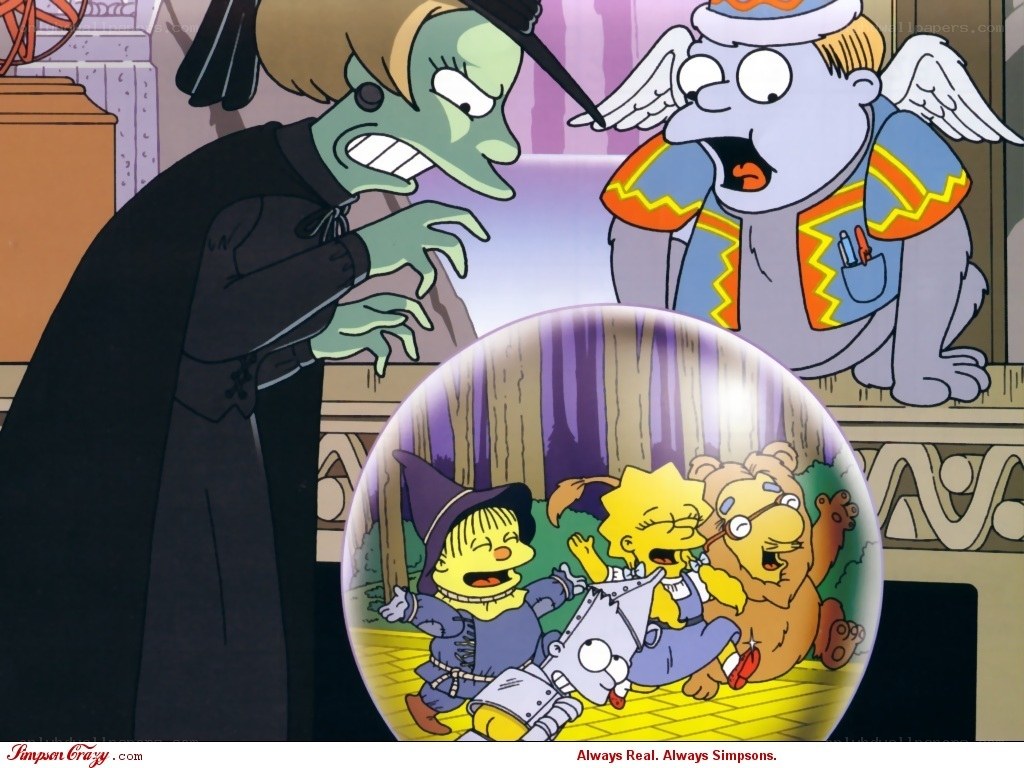Simpsons in a crystal ball