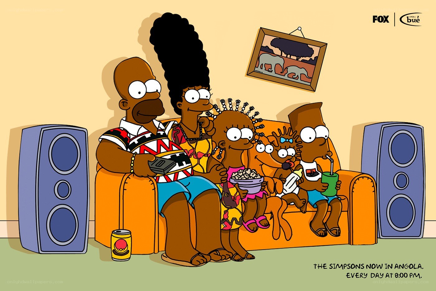 Simpsons in Angola