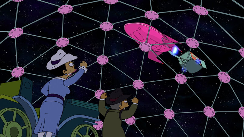 Simpsons in space