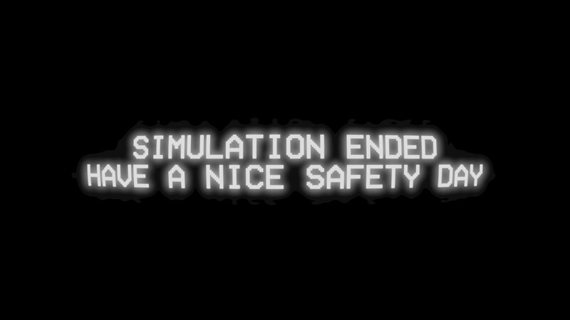 Simulation End Screen