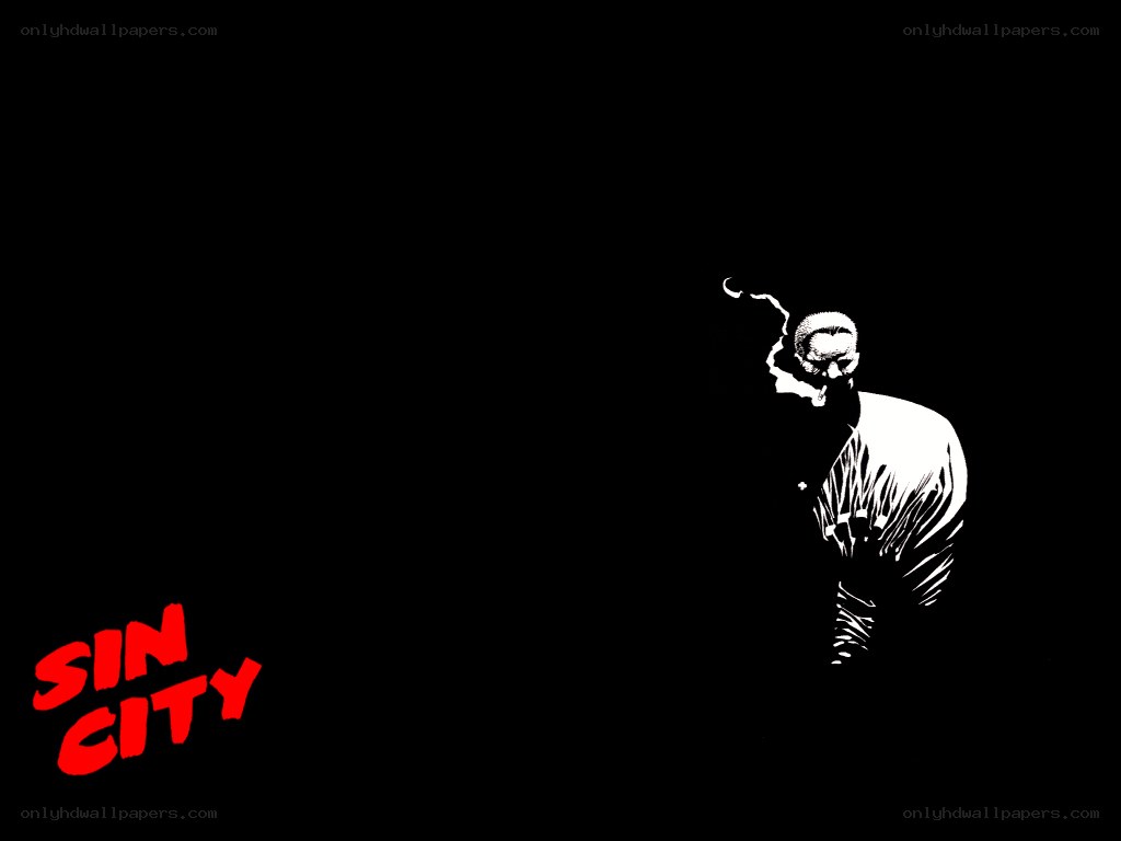 Sin City logo and character