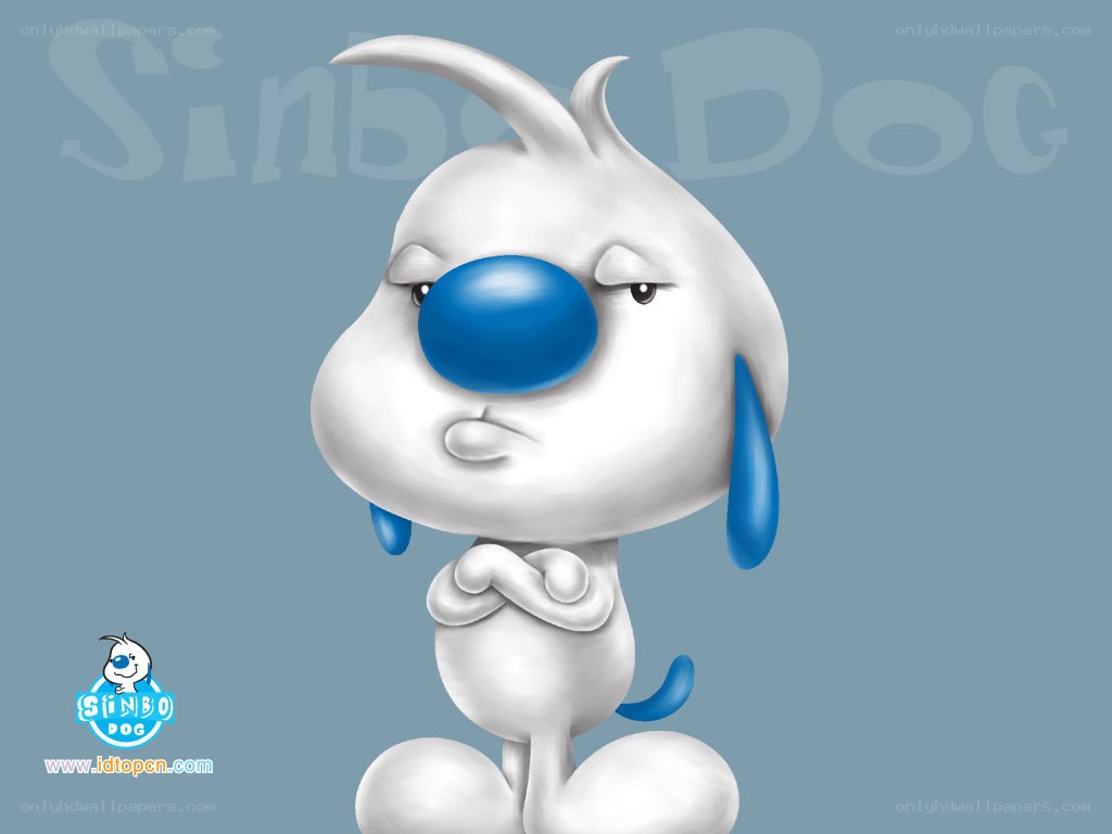 Sinbo Dog character illustration