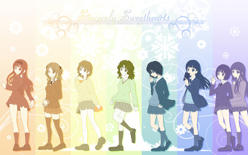 Sincerely Sweethearts characters