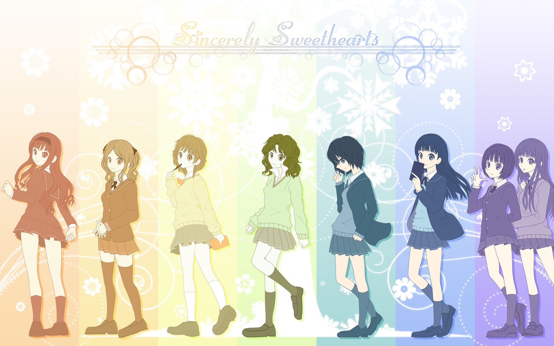 Sincerely Sweethearts characters