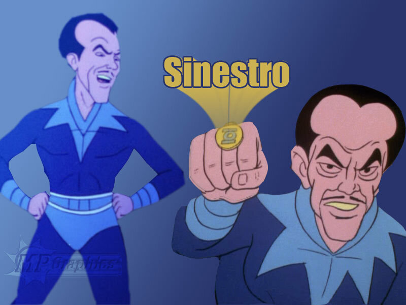 Sinestro character art