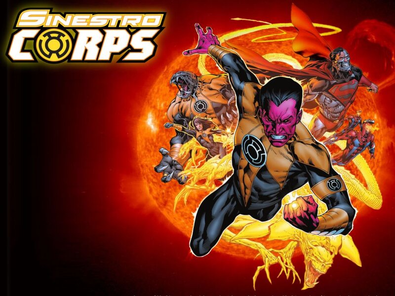 Sinestro Corps Characters