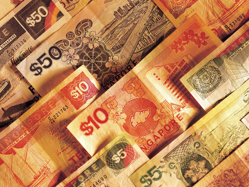 Singapore currency notes