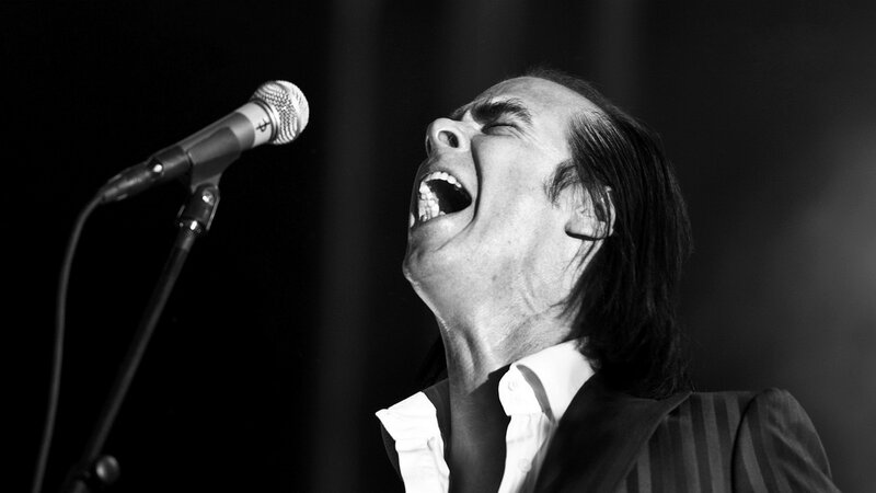singer performing on stage