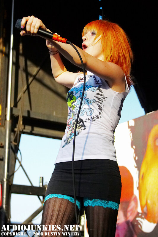 singer performing on stage