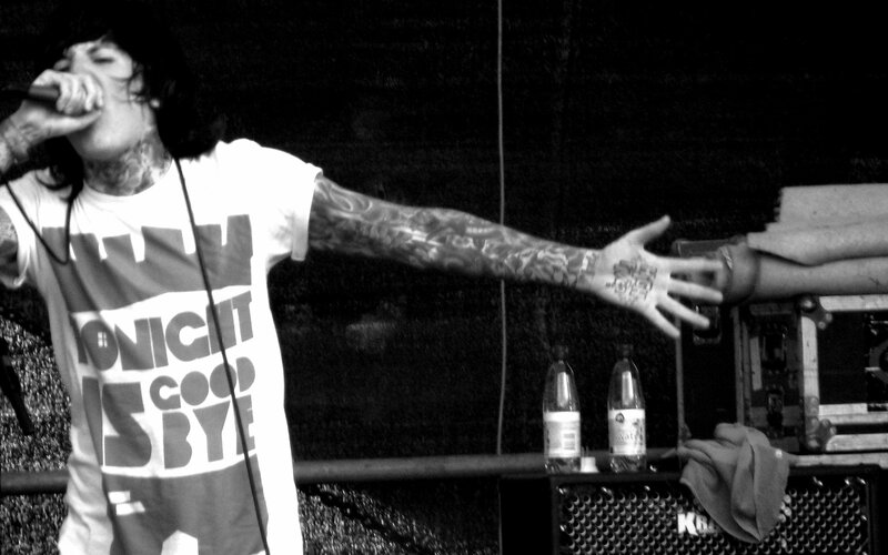 singer performing on stage