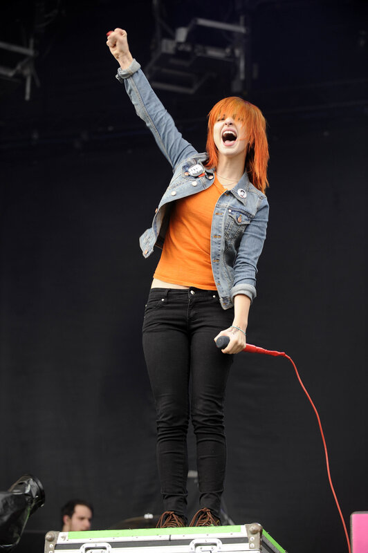 singer performing on stage