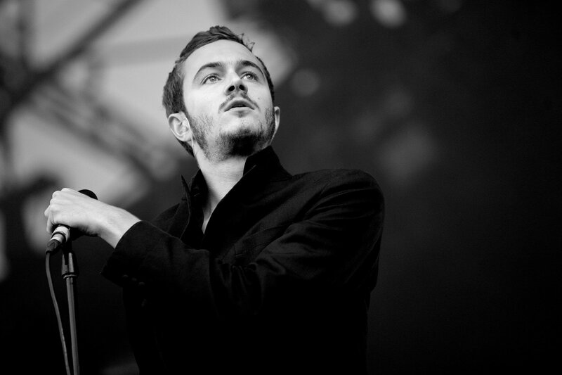 singer performing on stage