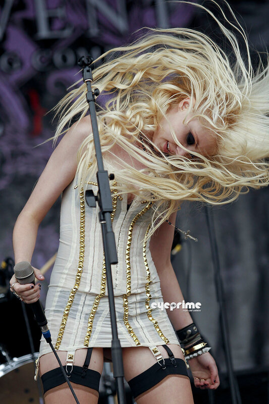 singer performing on stage