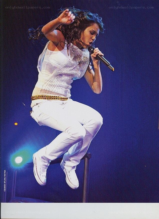 singer performing on stage