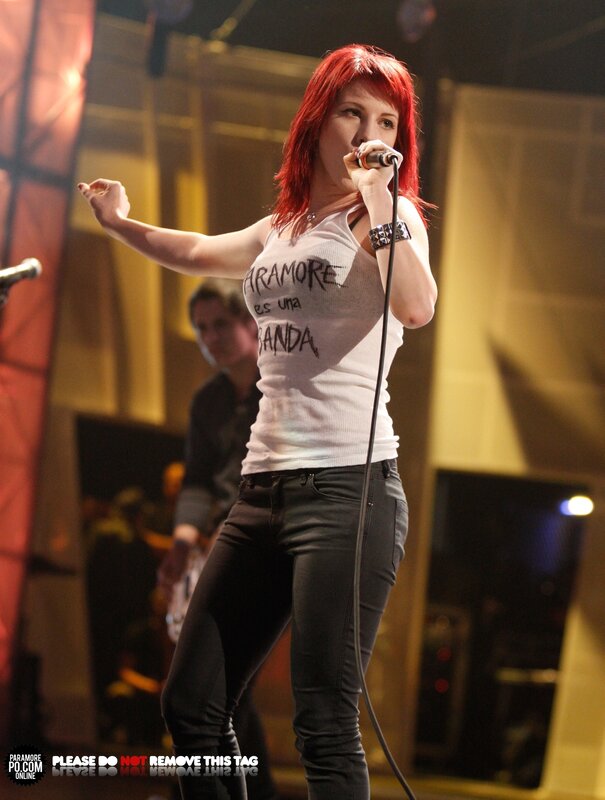 singer performing on stage