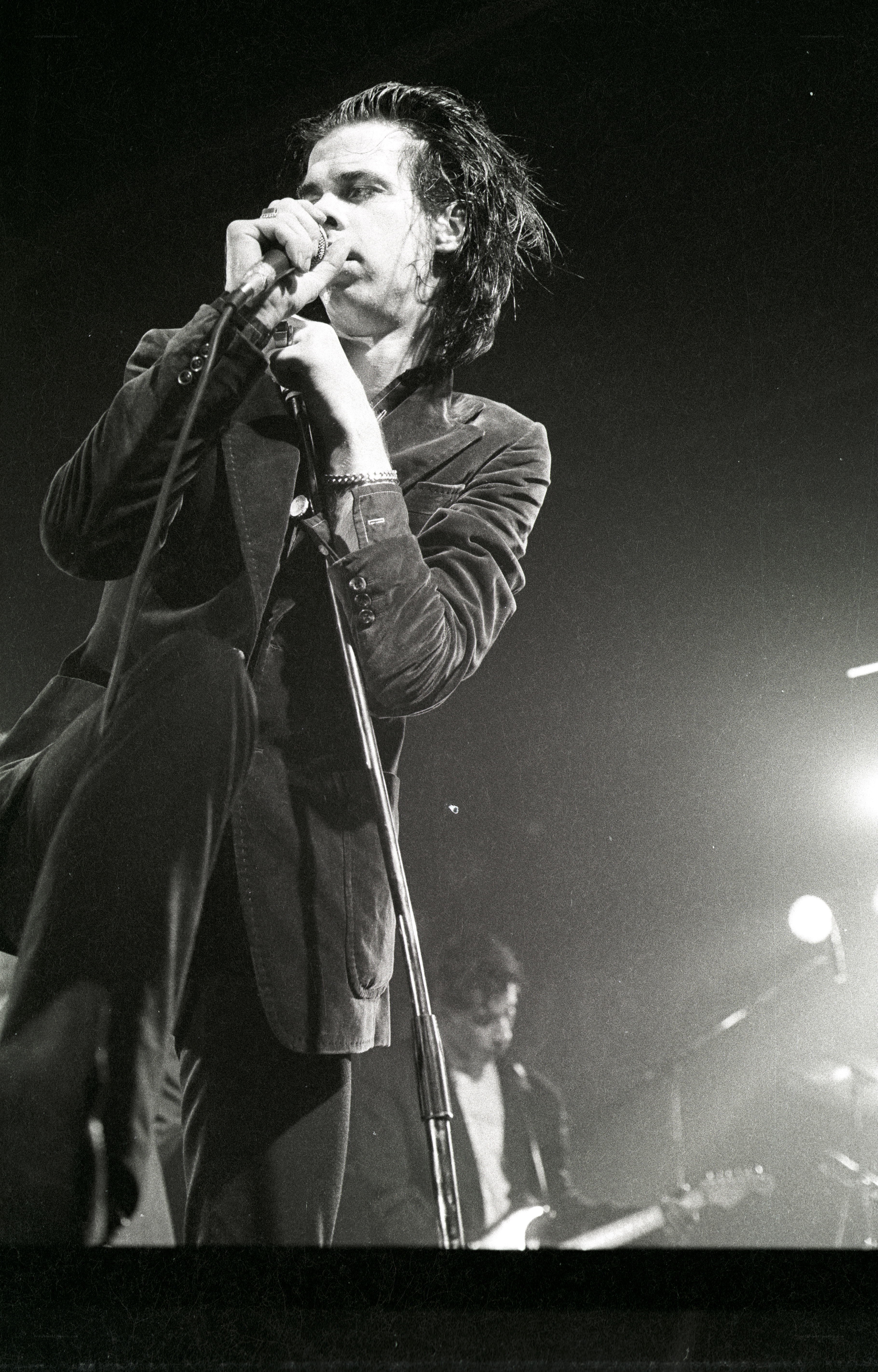 singer performing on stage