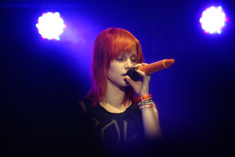 singer performing on stage