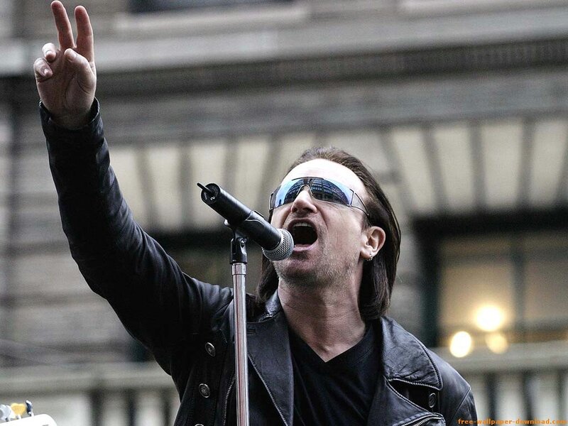 singer performing on stage