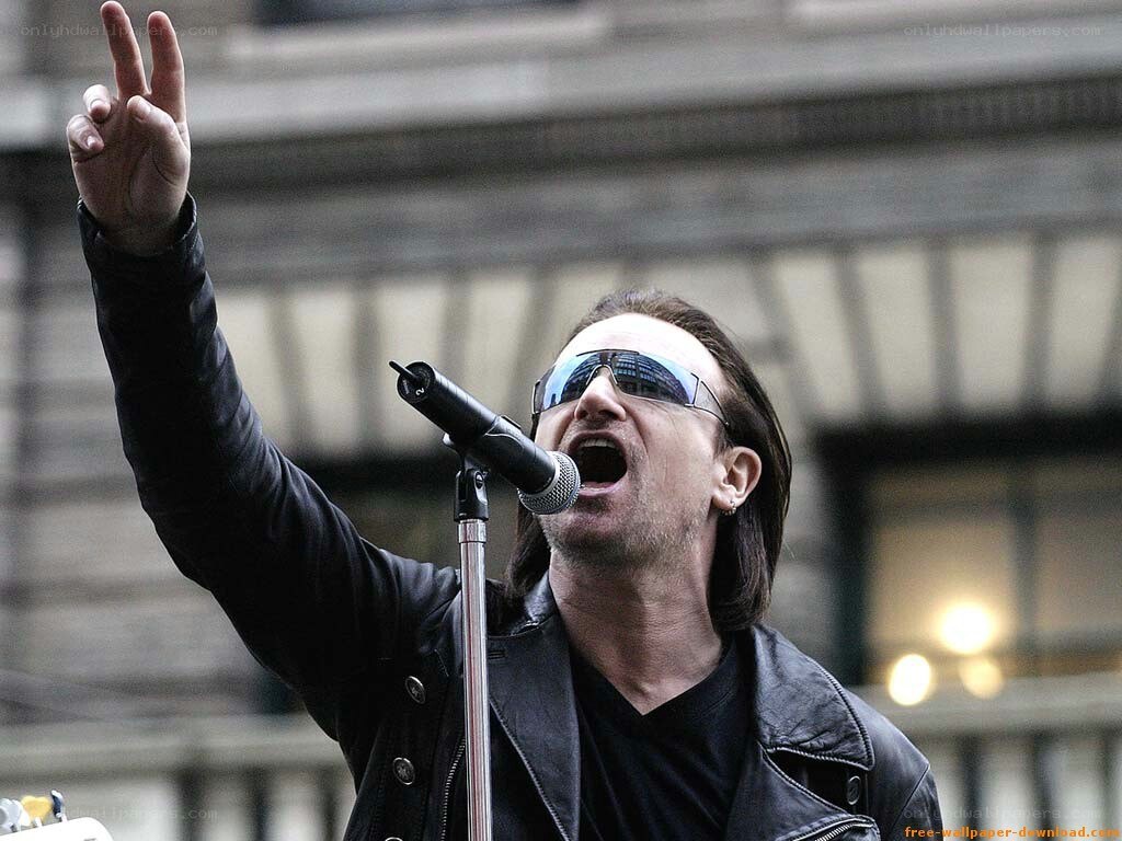 singer performing on stage