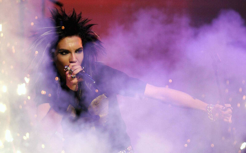 singer performing on stage