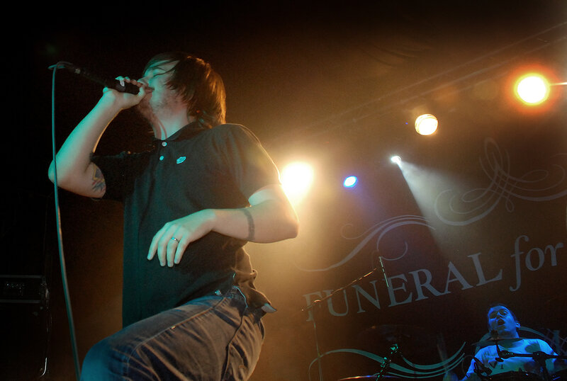 Singer performing on stage