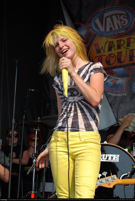 singer performing on stage