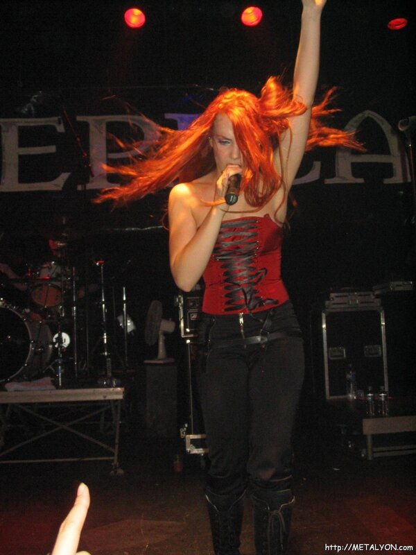 singer performing on stage
