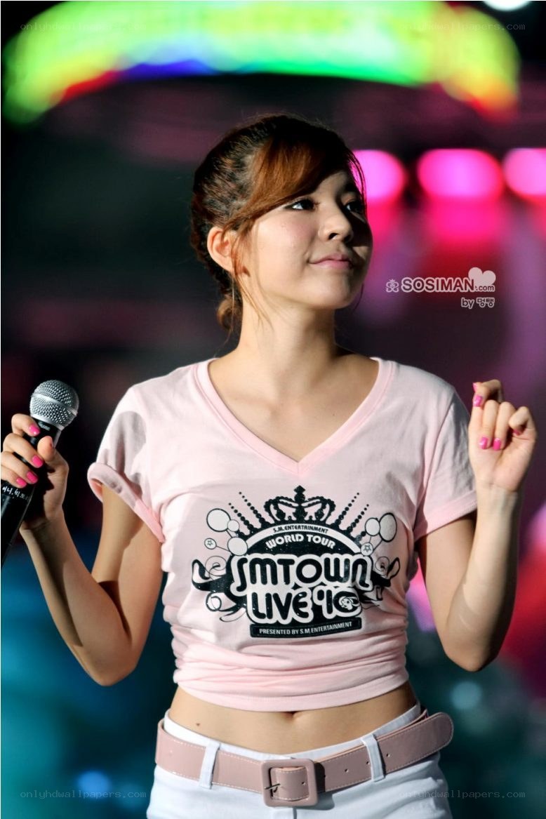 Singer performing on stage