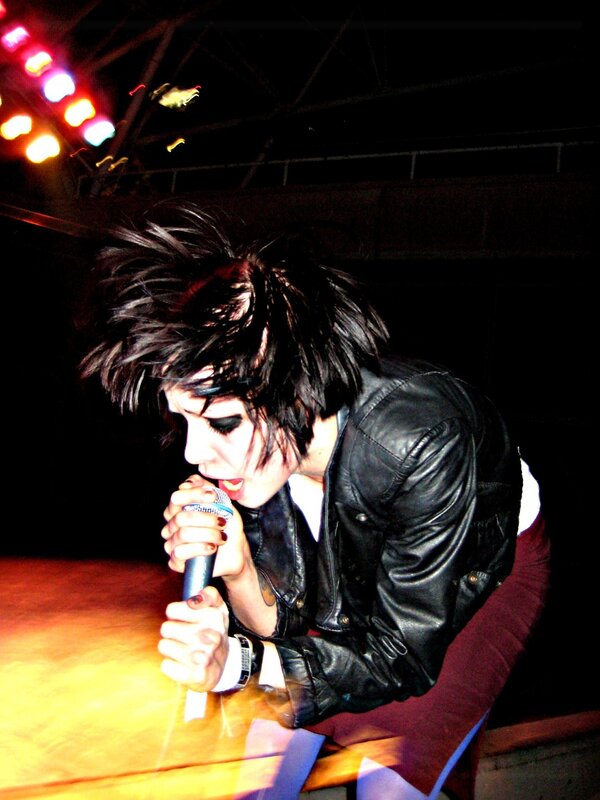 singer performing on stage