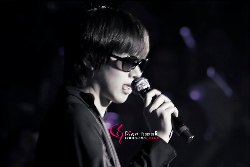 singer performing on stage