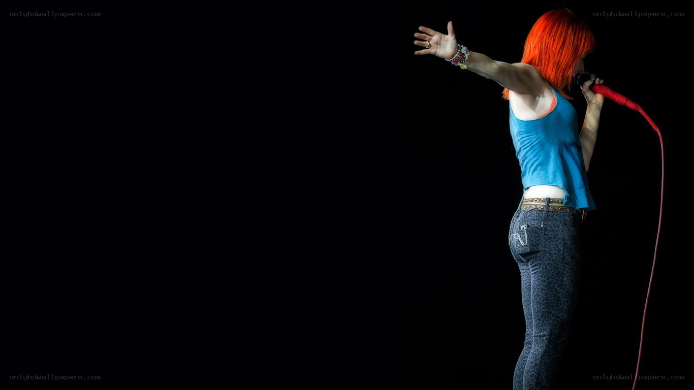 singer performing on stage