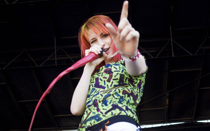 singer performing on stage